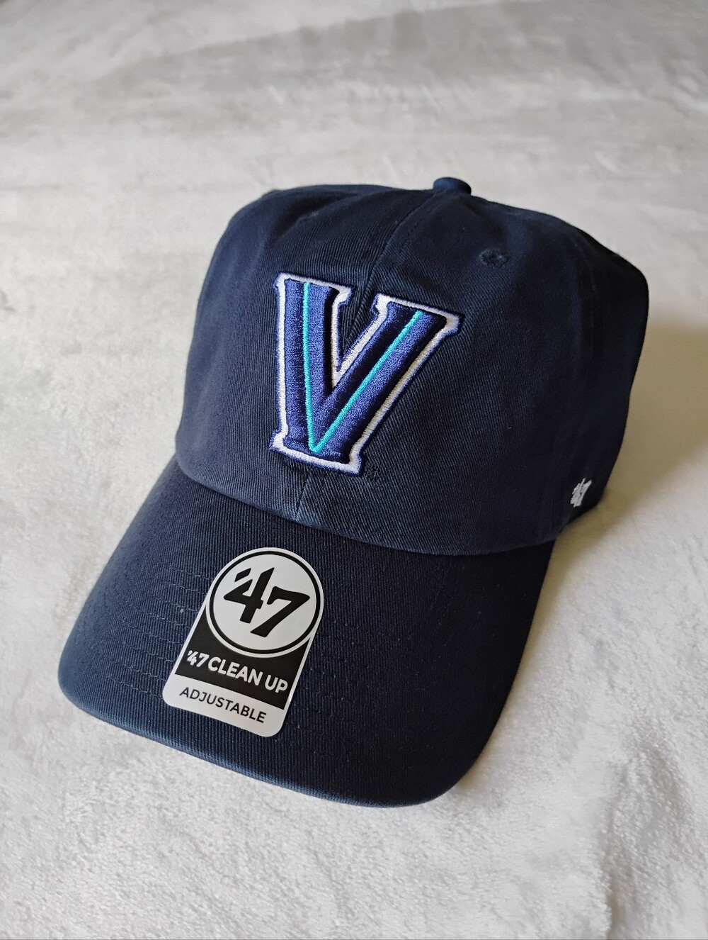 NWT Villanova University Navy Blue Hat | '47 Brand Relaxed Fit | OSFA